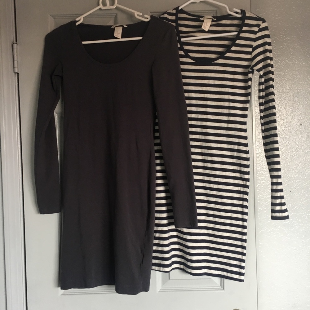 2 long sleeve dresses